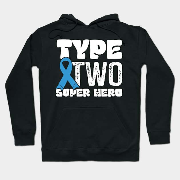 type two super hero Hoodie by Barang Alus